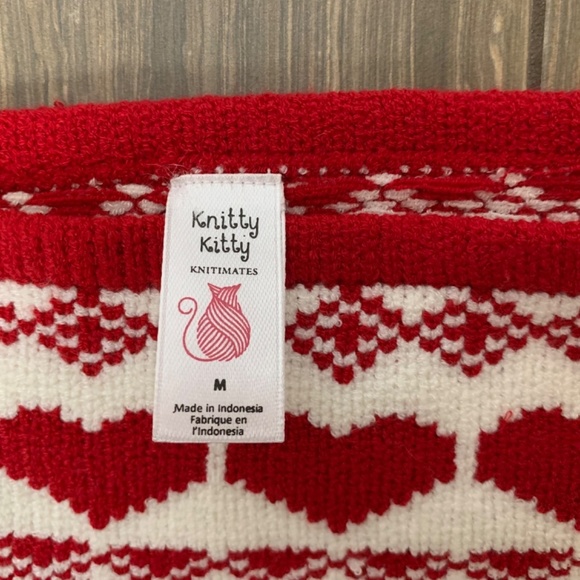 Nwt Knitty Kitty Love Hearts Panties -> NWT Knitty Kitty Love Hearts Panties - Picture 5 of 6